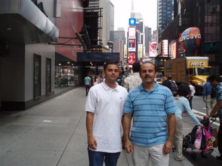 NY with son