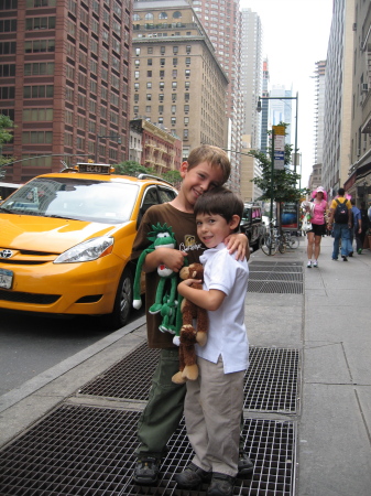 Matthew and Jared in NY