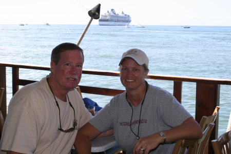 Lynn & Pam in Lahaina, Maui