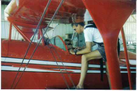 pitts special Key West Karen in plane