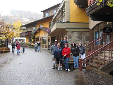 with family in Vail 10-10