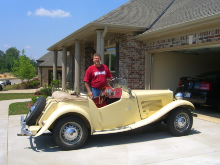 Eddie and our 1953 MGTD