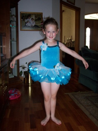 Our dancing princess Abigail