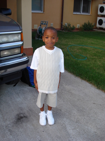 My baby's first day of school