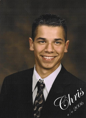 Chris' senior picture...