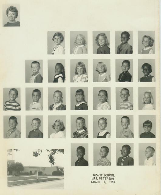 Mrs.Peterson's First Grade Class 1964-65