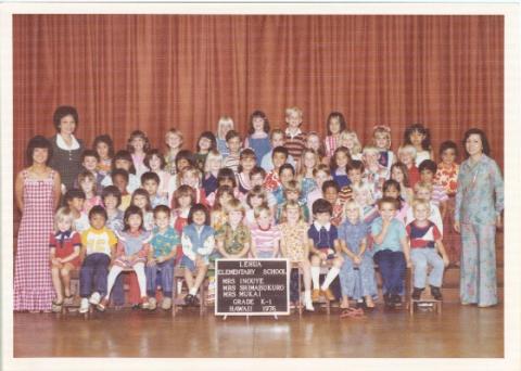 1976- first grade class