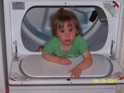 karissa in the dryer 2007
