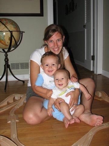 Jen and boys 2006