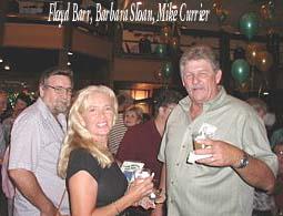 Floyd Barr, Barbara Sloan, Mike Currier