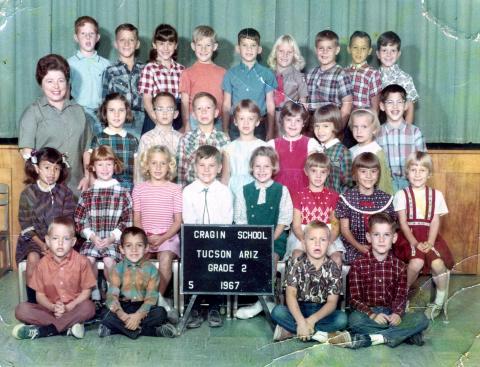 Cragin Elementary - 2nd Grade - Miss Wilson - 1967-68