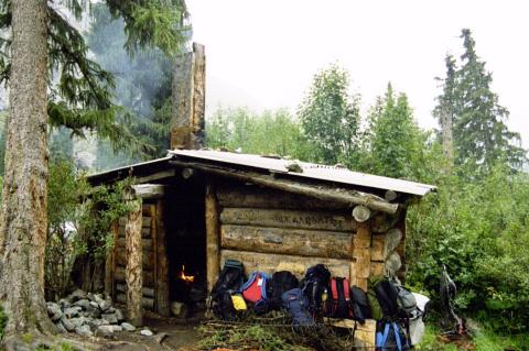 Cabin, Alakul Pass