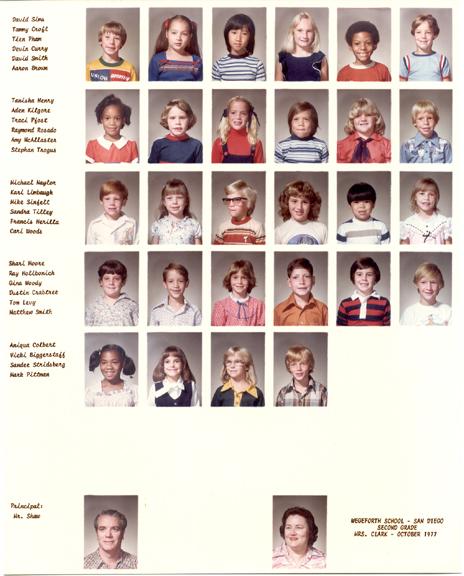 Mrs. Clark's 2nd Grade 77-78