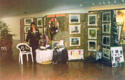Kathy Lucas-Benfield & My Walking Wounded Vietnam 96 Exhibit
