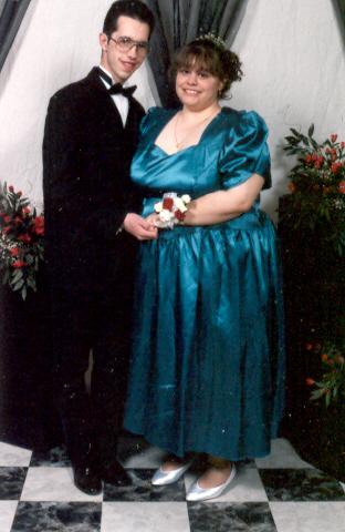 Brad Ellis and Me Junior Prom 1997