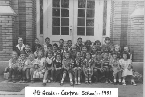 1960 Class, 4th grade @ Central