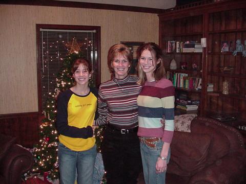 Me & girls Dec. 2001