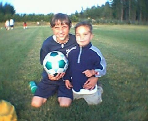 Jaden And Breanna Soccer Practice