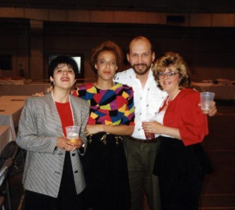 Angie White, Diane & Rick Plourde, Debbie (Ross) Watson