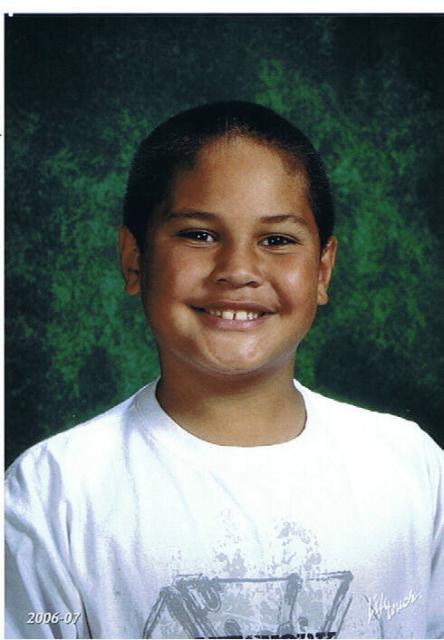 Quintin Isaiah Rose 3rd grade 06' age 8