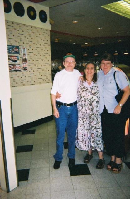 Bill,Mary Gabel w/friend Liz H.,'70 Alum