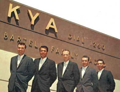 KYA 1260 (Air Staff early 1960's under BARTELL FAMILY RADIO)