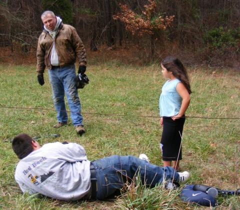 My dad & kids '08