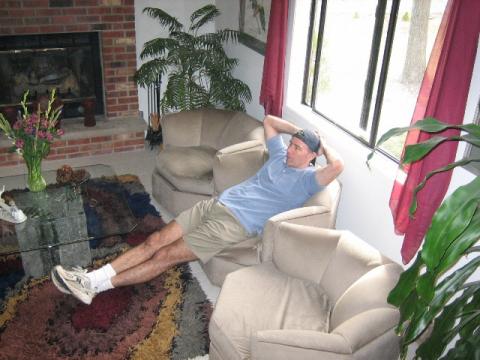 JIM LOUNGING