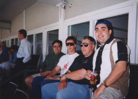 Skybox outing at Wrigley Field.