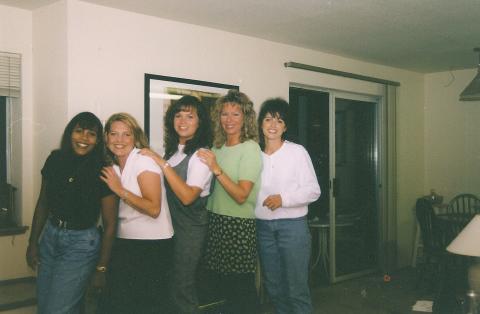 1997 Nyla, Lisa, Julie, Andrea, Kristine