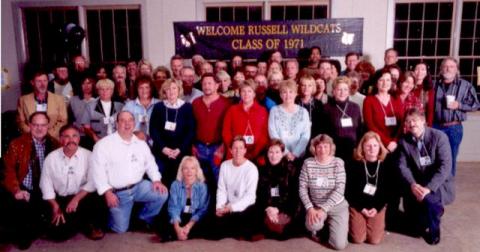 Russell High School Class of 1971 Reunion - 30th Reunion - Oct 6, 2001