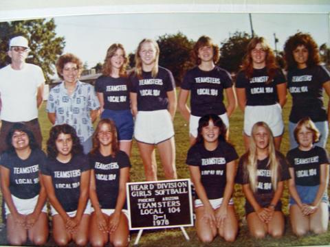 1978 Softball Team Hi Girls Lori Mull