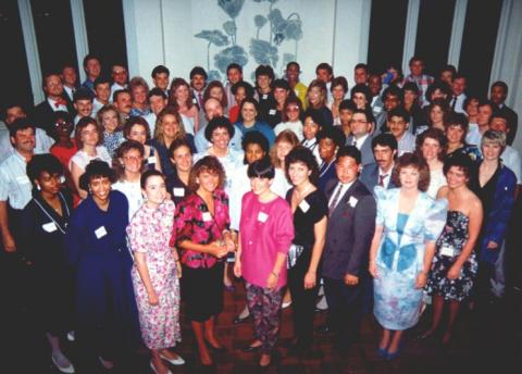10th Year Class Reunion Picture (1990)