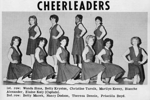 Cheerleaders 1962