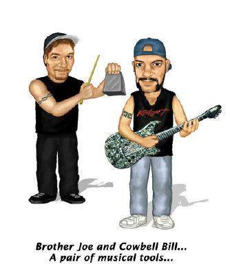 Bill Brady and Myself...cartoon (WNEW)