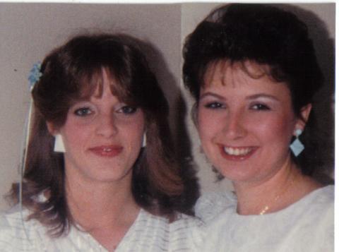 1986,bride Lisa Hudnall(Vess)me bestgirl
