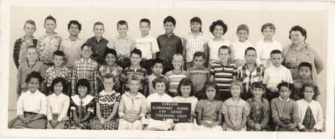 3rd grade, April 1958