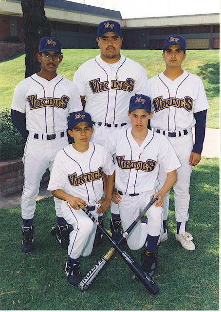 Varsity Baseball Juniors 1992