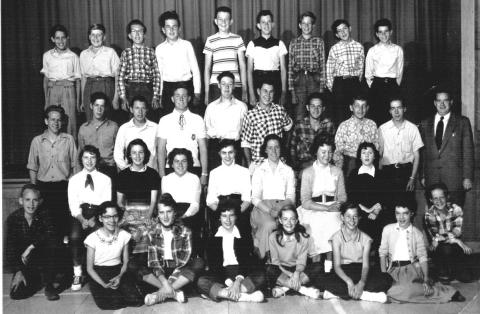 Grade 8, 1954-1955