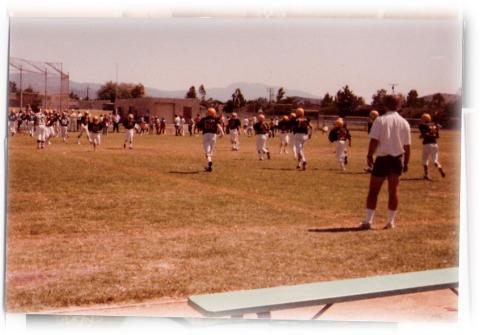 YHS Football @ Cerro Villa, '78