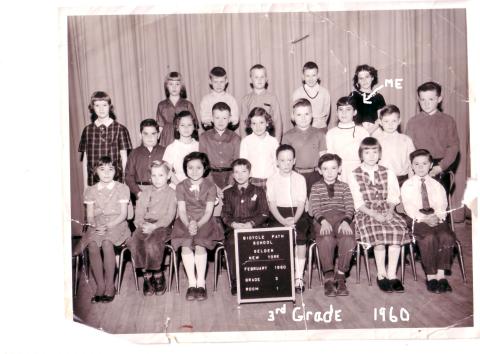 Bicycle Path Elementry class photo 1960