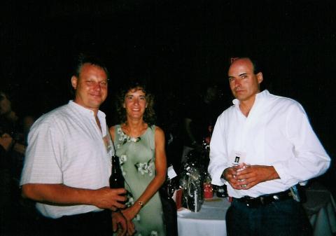 Mike Morehead, his wife, and Scott Rivers