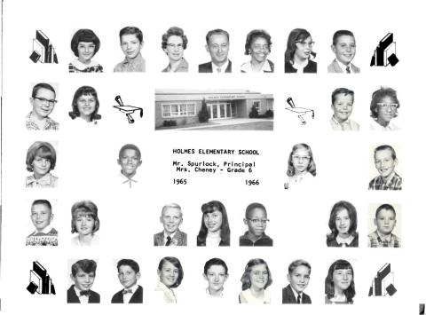 Sixth Grade Class Photo-1965-1966