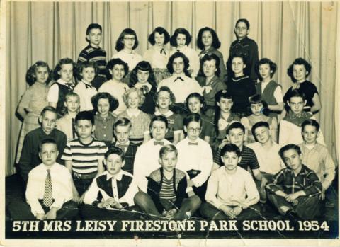 5th Grade Mrs. Leisy 1954