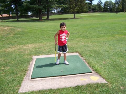 Joshua-our golfer!