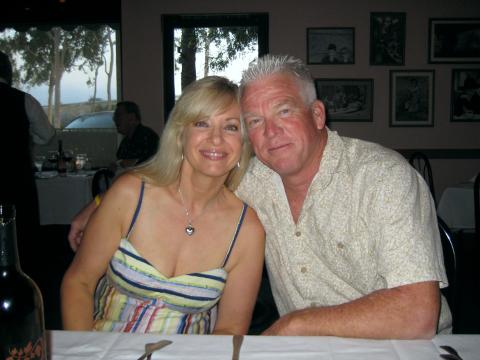 June Dinner-  Laura Crick and Rick Sherron, class of '73