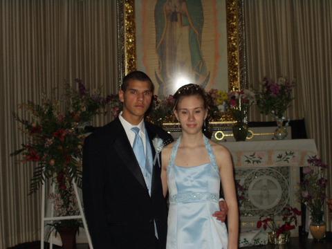 Son Christopher & girlfriend Mary