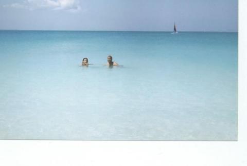 My friend Elena and I - Turks and Caicos