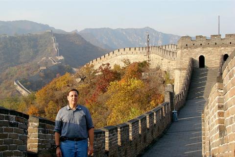 Dave at the Great Wall