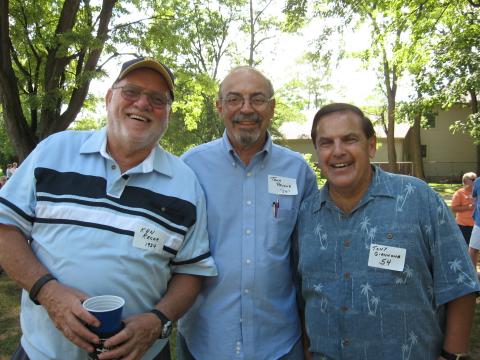 Ken Recor, Tony Pavone, Tony Giannone class of 1954